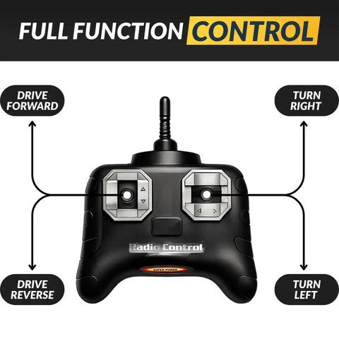 Remote control for Ford F-350 Super Duty RC Truck Officially Licensed Full Function Remote Control Vehicle 1 28 Scale Black With Realistic Chrome Grille Detailed Interior Durable Mini Pickup For Kids And Collectors