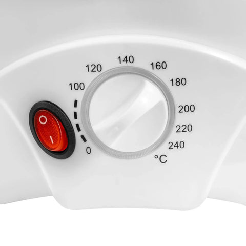 Electric Coffee Bean Roaster Machine With 1.1 Lb Capacity, temperature control dial close-up, adjustable 32-464°F
