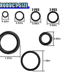 15 Piece 3 Ton Floor Jack Seal Repair Kit DIY Friendly For Horizontal Jacks Complete Hydraulic Oil Seal And O Ring Set diagram