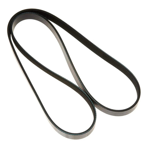 Micro V Serpentine Drive Belt For No Squeal, Drop-In Ready Performance, EPDM Rubber, Crack-Resistant Ribbed Belt, black