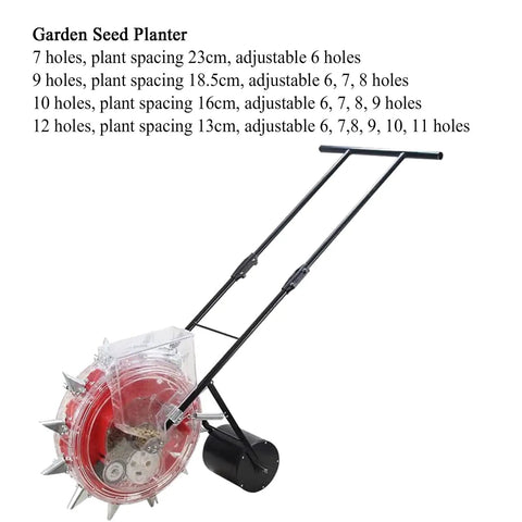 garden metal precision seeder Manual Seeder For Garden & Lawn, Metal Seed Planter ✓
