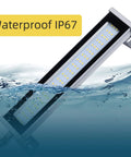 Beefy Heavy Duty CNC Machine Work Light LED 12W Uplight with IP67 Waterproof and Explosion Proof Build partially submerged in water
