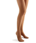 Ultra Sheer Pantyhose For Women Plus Size With Mild 8 To 15 MmHg Compression To Boost Circulation And Relieve Tired Legs in nude color.