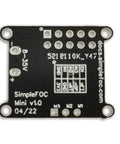 Back view of Three Phase Brushless DC Motor Driver Board With DRV8313 For FOC Control SVPWM SPWM Ready SimpleFOCMini Compatible