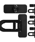 Durable Baby Proof Cabinet Locks And Oven Door Latches For Refrigerators Pack Of Four Super Easy To Install Child Safety Latches.