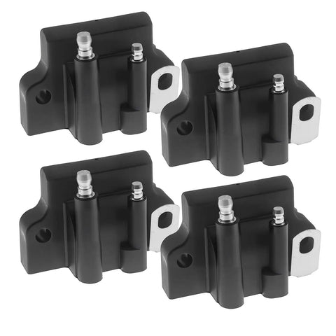 Ignition Coil For Outboard Motor Replacement 582508 183 2508 18 5179 4 Pack Fits 1985 To 2005 Evinrude Boats From 4HP To 300HP Easy Install Premium Quality