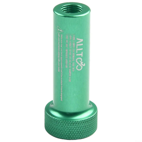 Lower Leg Fork Spring Damper Removal Tool For 32 34 36 38 40 TC Forks Aluminum Alloy Suspension Servicing Tool in green