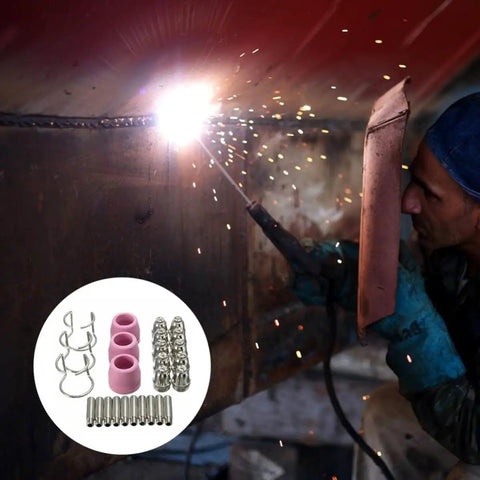 Premium Pl60 Plasma Cutter Torch Consumables Kit Includes 10 Durable Nozzles And Electrodes For Faster Cutting, Better Conductivity, And Easy Handling To Supercharge Your Welding Workflows Today during welding.