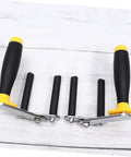 Heavy Duty Adjustable Drywall Lifter And Tile Carrier Set Rock Solid plasterboard hoist with non-slip jaws and quick release handle.