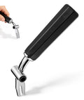 Easy Install No Fuss Universal Ice Cream Machine Handle Lever Replacement Part For Portable And Commercial Ice Cream Makers High Precision Repair Grip That Fits Most Models black handle lever shown installed