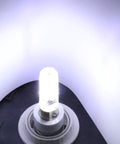 Single 35mm Wide Set Screw Hanger Insert Bearing, Factory New, heavy-duty shaft support, close-up on illuminated installation view.