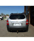 Hyundai Tucson with 7 Inch Antenna Mast Replacement for Hyundai 7 Inch Antenna Mast Replacement For Santa Fe Tucson Veracruz Accent Ix35 Elantra Touring Direct Fit Screw On Installation No Modding Needed Replaces OEM 96263 2E220 Improves Radio Reception And Signal visible on roof