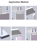 Illustration showing application method for 24 Piece Dowel Center Pins for Woodworking Kit, Stainless Steel Drill Center for Dowel and Tenon Alignment.