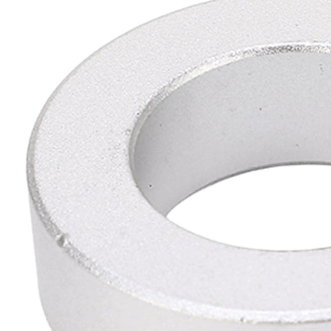 Four Split Shaft Collar 1 Inch Bore Aluminum clamping kit close-up of split collar ring for shaft positioning