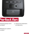 880LMW Smart Control Panel For Garage Doors close-up, featuring buttons for control functions with LiftMaster branding.