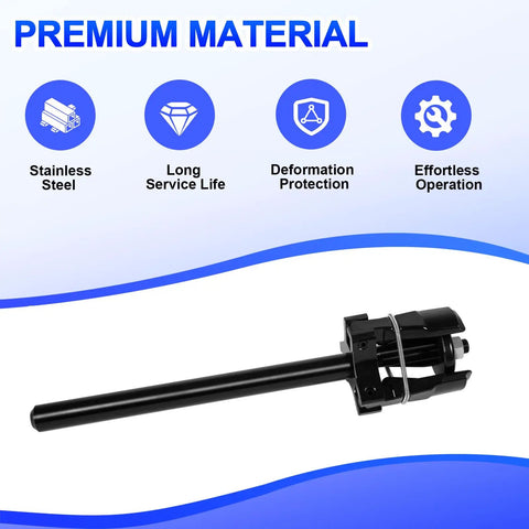 Heavy Duty Adjustable Bearing Cup Replacer Tool For Big Rig And Trailer Axles, stainless steel material with protective features.