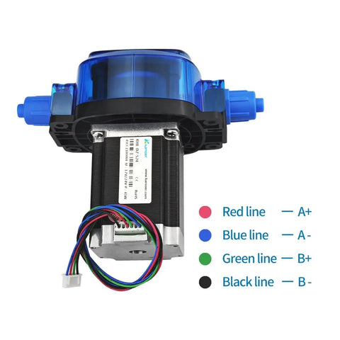 Upgrade Your Setup With This Super Cool 24V Adjustable Peristaltic Dosing Pump. Sporting a sleek stepper motor and rock-solid 350RPM Speed, It Delivers A Chill 1800ml/Min Flow Rate For Both Viscous And Watery Fluids. Rock Solid Build Meets Precise