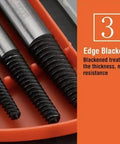 Heavy Duty Bolt And Screw Extractor Set Five Piece CrMo Steel For Damaged Screws Removal With Ease Gets The Job Done