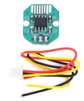 Absolute Value Encoder Set For PWM Motors With I2C Interface And 12 Bit Precision Ideal For Brushless PTZ Motors shown with wires