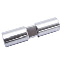 Two And A Half Inch Adjustable Tensioning Rod With Silver Heim Joint For Alternator Bracket Fits SBC BBC 350 454 Engine Compatible With Chevy Ford Mopar Performance Upgrade, stainless steel