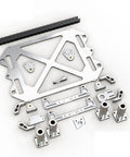 Upgrade Your 3D Printer Rig With This Heavy Duty All Metal CNC Machined Z Axis Bracket Compatible With Vzbots Vz330, parts layout.