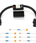VCM Muzzler Harness Disable Kit For 3.5L V6 Engines Plug And Play Upgrade With Premium Quality, wiring components and resistors visible.
