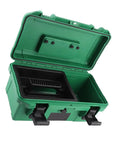 Tractor Tool Box Portable Organizer With Removable Tray Durable PP Plastic Carrier For UTV ATV Truck Car Universal
