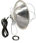 Clamp Lamp With 10 Inch Reflector And Bulb Guard, 300 Watt Bulb, 6 Foot Cord, Heavy Duty Spring Clamp, Double Ball Universal Joint