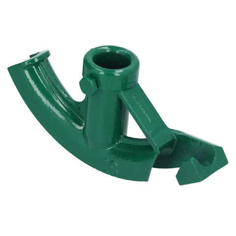 Heavy Duty Cast Iron Pipe Bender Tube Former For Electric Wires And Conduit Bending Labor Saving Manual Tool With Aluminum Die Cast Body close-up of green bender