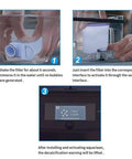 Step-by-step installation of CA6903 Compatible AquaClean Coffee Filter For Fully Automatic Machines 2 Pack Barista Grade.