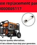 Generator Fuse Replacements 6.3A 250VAC 5x20mm 6 Pack for 10000005117 Model Reliable Power Protection