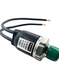 Sealed Pressure Switch With 1 4 Inch M NPT Port, 12 Gauge Lead Wires For Air Systems, Turns On At 85 PSI And Off At 105 PSI