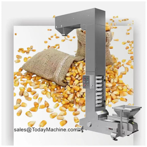 Premium Stainless Steel Automatic Belt Roller Conveyor Straight Up Heavy Duty Industrial Transport System With Top Tier Emergency Safety Guards And Zero Hassle Setup For Food Shops with corn