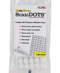 Reusable Mounting Adhesive Putty Dots Pack Of 100 Colorless For Posters, Artwork And Certificates At Home, In Class Or Dorm, Easy To Use, Quick Hold, Removable And Non Messy, Leaves No Residue On Surfaces. Packaged 100 colorless adhesive dots