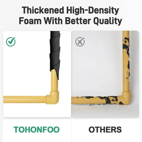 Keep Your Pipes From Freezing With Thick Foam Insulation Tape For Outdoor Piping Freeze Protection Foam Pipe Wrap Heat Tape comparison