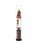 Solid Auger Drill Bit For Woodworking Seven Point Five Inch By One Inch With One Quarter Inch Quick Release packaging
