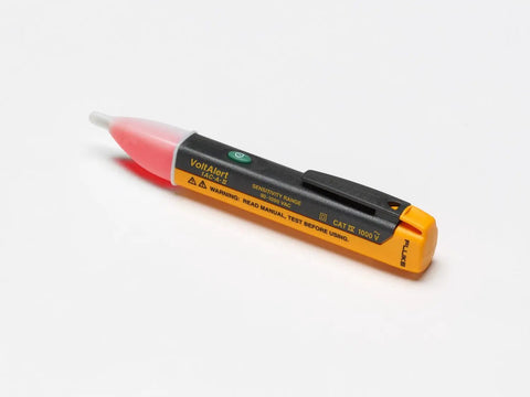1AC II VoltAlert Non Contact Voltage Tester, Pocket Sized, Detects 90 to 1000V AC with Red Tip Glow and Audible Beeper