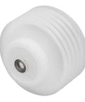 Flexible Hole Saw Dust Bowl Uses A Stretchy Rubber Gasket To Form An Airtight Seal Around Drill Bits, showing a white silicone dust collector component.