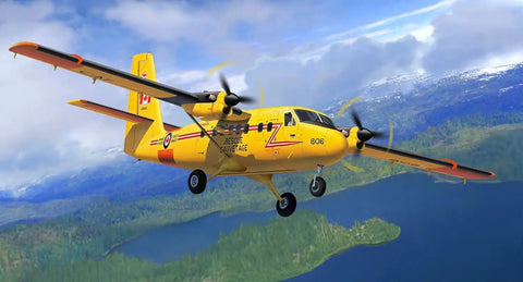 DHC 6 Twin Otter Model Kit Non Riding Toy Aircraft In Multi Color Finish Dope Easy Build Collectible Scale Model For Airplane Hobbyists Polish Made Release 2020