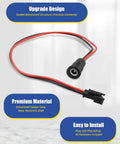 Plug And Play Electric Bike Charging Port Fit For Most E Bikes Including Kugoo Kirin And DYU Models, Easy Charge Connector