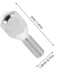 Heavy Duty ATV Lug Nut Kit With M10x1.25 Bolts For 10 Inch 12 Inch And 14 Inch Wheels, Premium Stainless Steel Quick Replacement Set photo of lug nut bolt, 5cm x 1.8cm