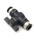 5/16 Push To Connect Ball Valve Union For Pneumatic Air Lines Quick Connect Fittings Set No Tools Required Easy Snap In Installation