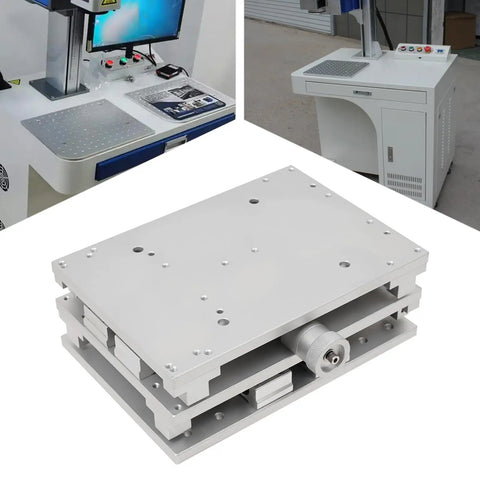 Dual Axis Aluminum Workbench For Pro Grade Precision Laser Marking And Optical Lab Use With 2D Positioning Table