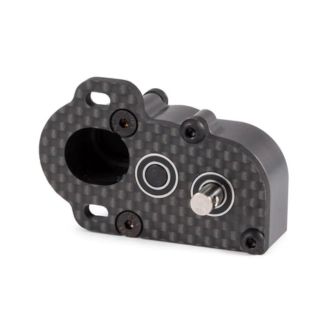 Ultralight Portal Transmission Tiny Gearbox With Slipper Pad For 1 By 10 LCG Chassis Rigs Like Capra And SCX10 III AR45 in gray