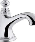 Artifacts Bell Design Bathroom Sink Faucet Spout With Laminar Flow, 1.5 GPM, Polished Chrome, Sleek Stationary Spout With Aerator