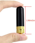 Compact Dual Band Ham Radio Short Antenna SMA Female Connector For VHF UHF Use 5 Cm Length 50 Ohm Impedance Low VSWR Under 1.5