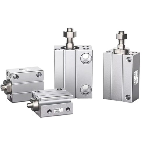 Compact Aluminum Square Pneumatic Cylinder Kit Built Tough Heavy Duty Double Acting Air Cylinders With 8mm And 10mm Bore And 10mm Stroke