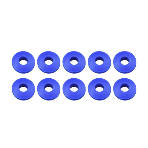 Get This Heavy Duty Plastic Eyelets Set For Tarp Covers And Solar Sheets, Easy DIY Grommet Kit With Weather Resistant Reinforcement In Blue Green Black For Pool Or Outdoor Projects To Hold Up Strong Fastening Needs, 10 blue plastic eyelets