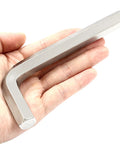 Beefy 14mm Hex Key Wrench, Durable L Shaped Allen Key, Anti Rust Metric Hex Tool For Bike Repair And Furniture Assembly, held in hand
