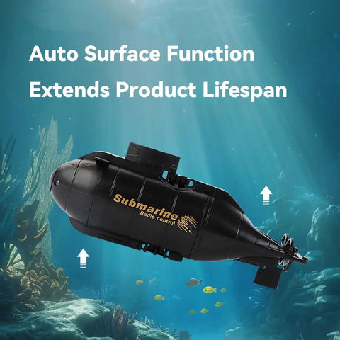 6CH RC Submarine For Pools And Lakes Dope Underwater Diver With Full Control Range Surface And Dive Electric Boat Model